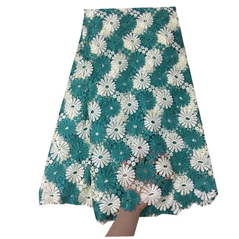 Высокое качество Африканский кружевной ткани 2018 новейший дизайн гипюр кружева в