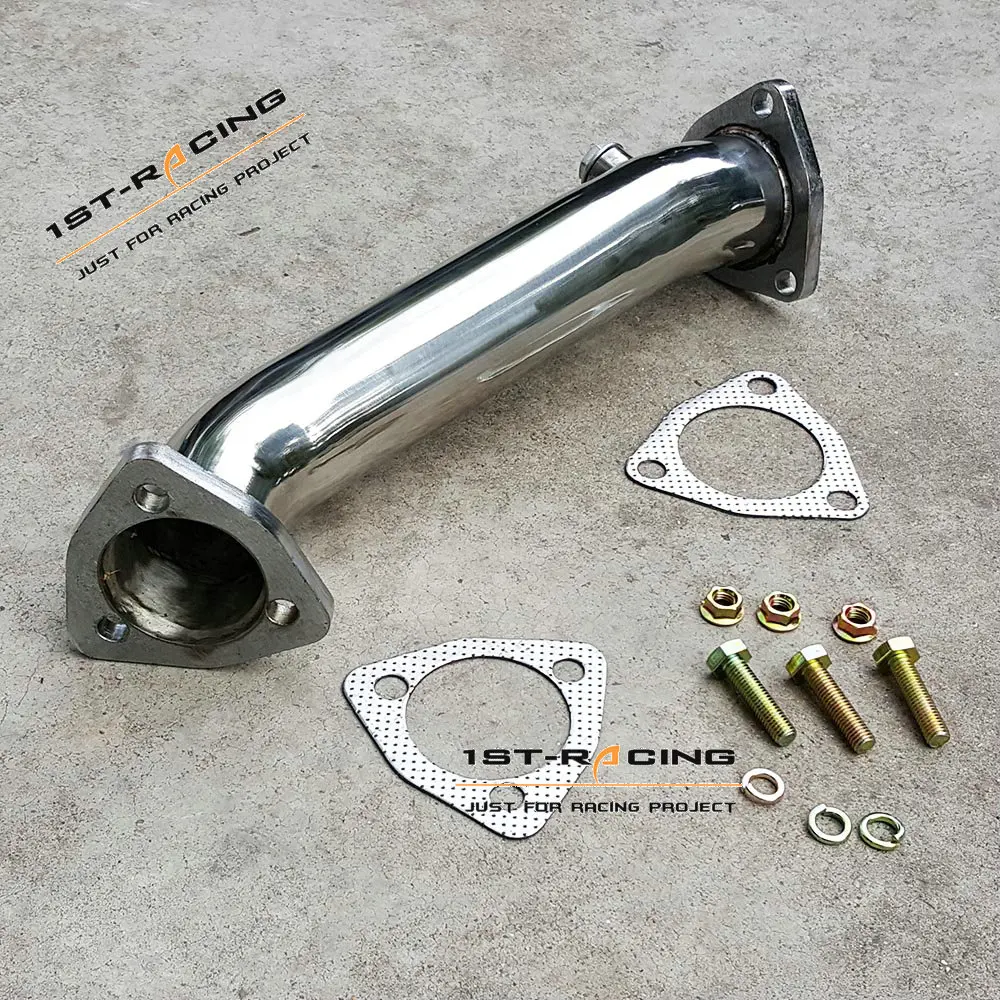 Нижняя труба T304SS самосвал для Audi A4 B5 B6 VW Passat 3B 3BG 1 8 T I4 DOHC|passat 1.8t|a4 b5b5 a4 1.8t |