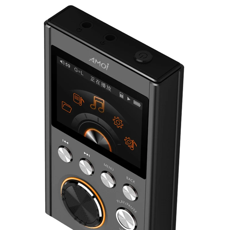 AMOI X10 MP3 плеер обновленная версия HIFI Lossless DSD музыкальный Sports Walkman|MP3-плееры| |