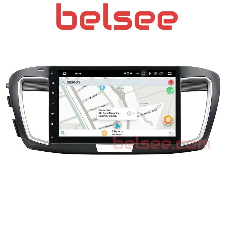 Belsee для Honda Accord 9th 2013- автомобильный стерео Android 8,0 Радио 8 ядерный 4 ГБ gps головное устройство Авторадио Аудио мультимедийный плеер BT
