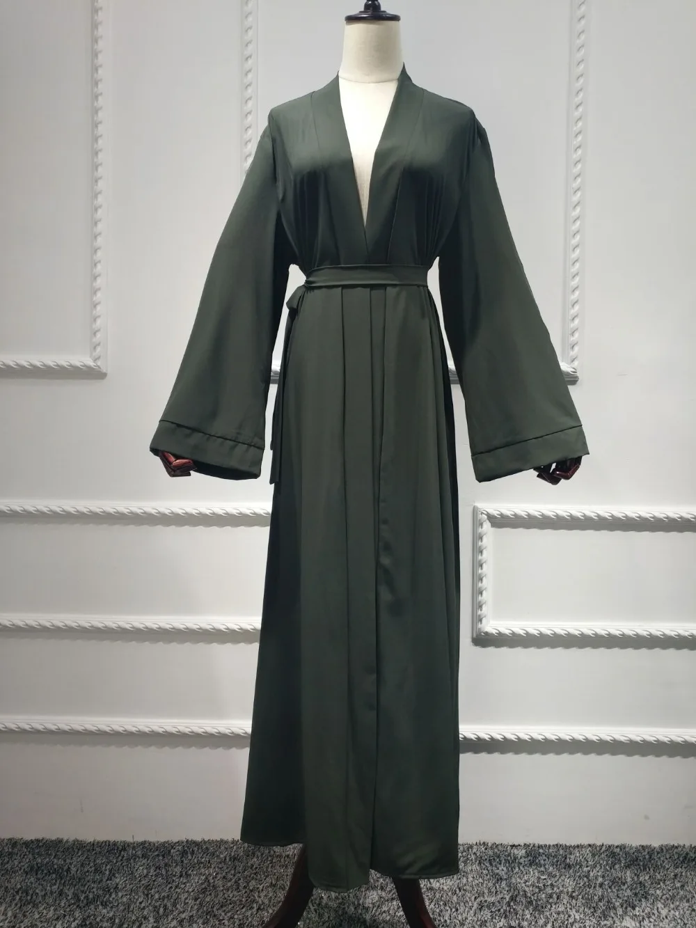 2019 Abaya Дубай мусульманское платье кафтан кимоно Бангладеш халат Musulmane Исламская