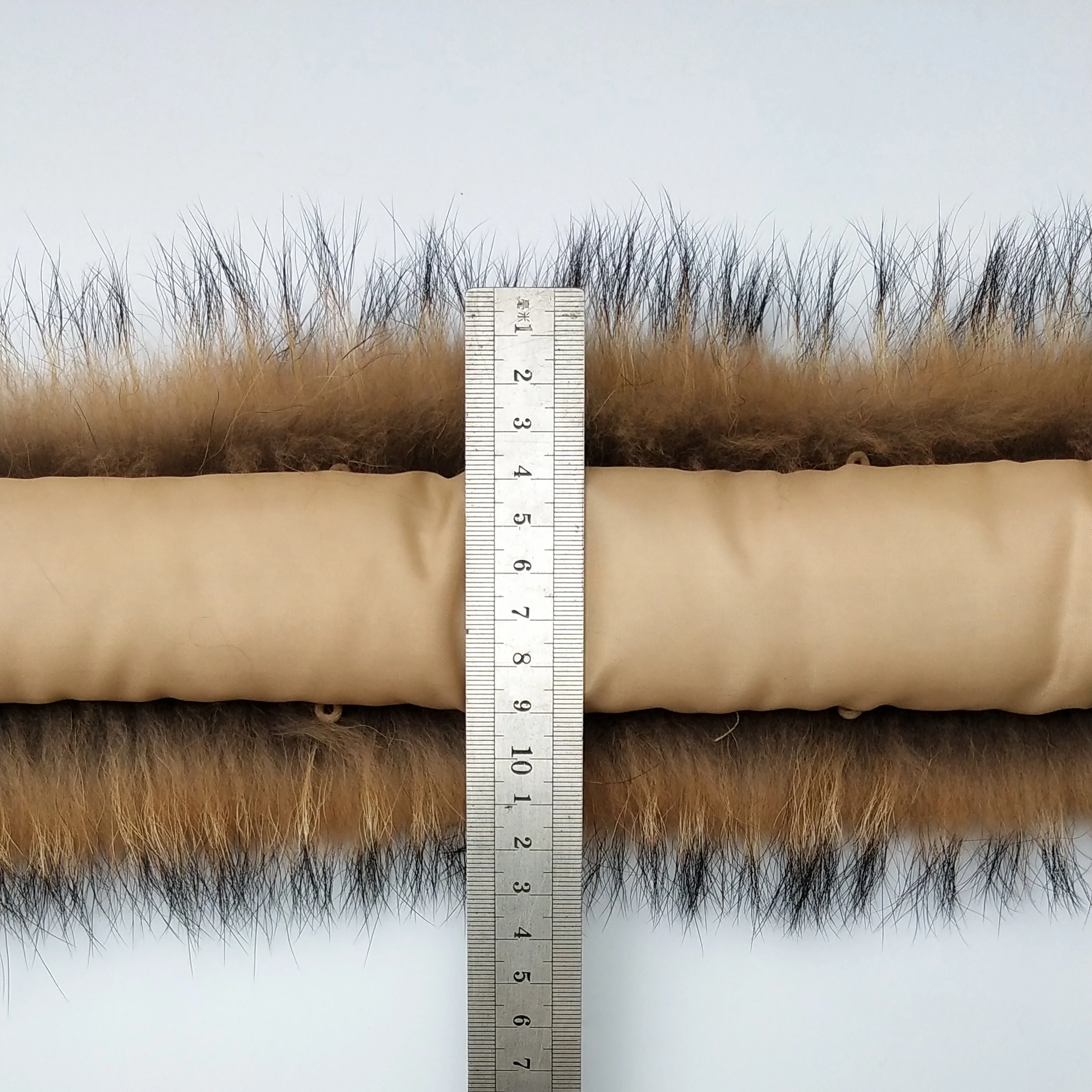 Женский Теплый меховой воротник шапка-шарф из натурального меха енота на осень и