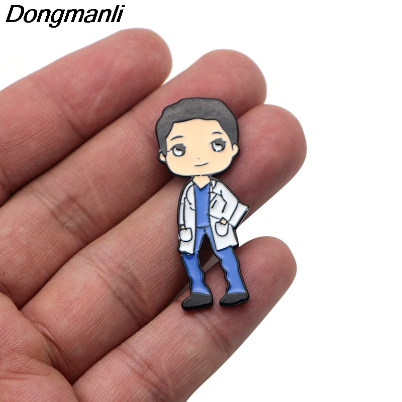 p3553 dongmanli medical greys anatomy tv show doctor nurse enamel pins and brooches for lapel pin backpack bags badge gifts free global shipping