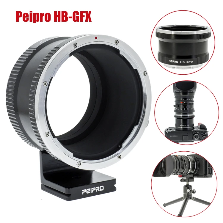 Peipro HB GFX адаптер объектива для Fujifilm G Mount беззеркальная цифровая камера Hasselblad линз