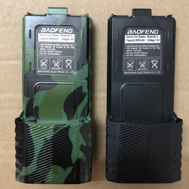 Baofeng UV 5R портативная рация батарея 1800 мАч/2800 мАч для BF F8 uv 5r uv5r 5re 5ra аксессуар BL 5