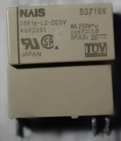 

Новое реле DSP1A-L2-DC3V AGP2201 DSP1AL2DC3V DC3V 3V 3VDC DIP6 10 шт./лот
