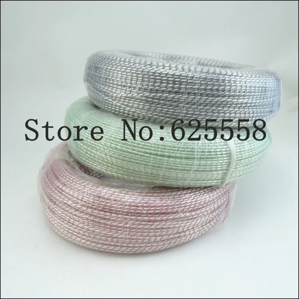 Hi Fi аудиокабель с серебряным покрытием и кабелем питания сделай сам|speaker cable