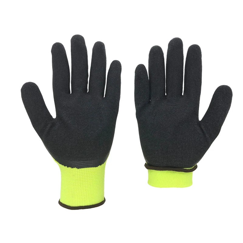 RJS Новое поступление 3 пары зеленые нейлоновые черные латексные безопасные