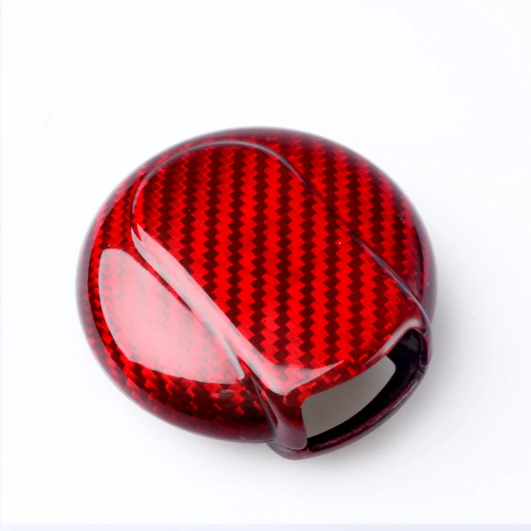 T Carbon Fiber Look Smart Key Fob чехол сумка корпус держатель для ключей BMW Mini Cooper F54 F55 F56 2014 2015