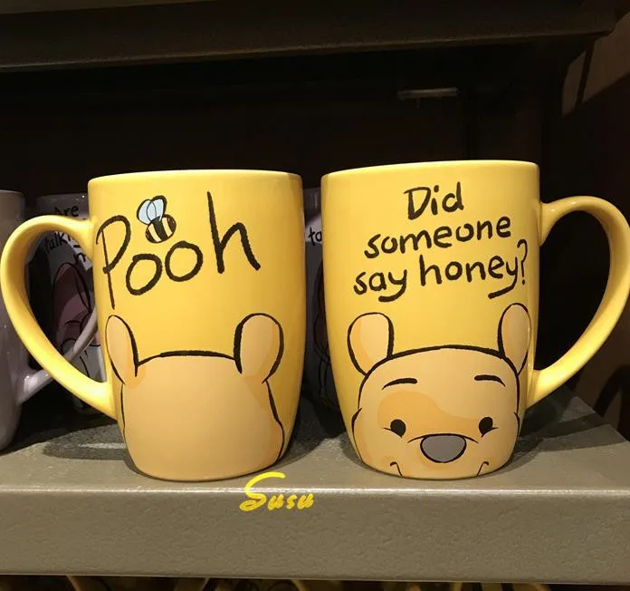 Милый Микки Пара кружка для кофе чашка керамическая мультфильм пух Минни молоко
