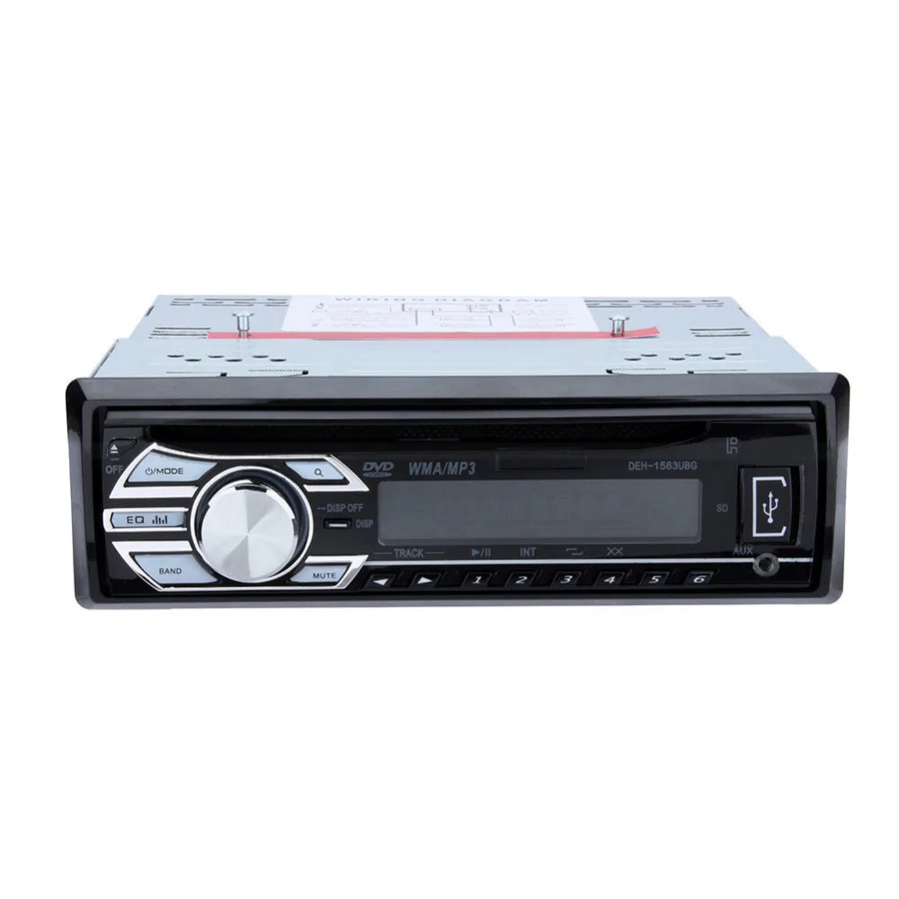 

Portable Car Radio Stereo Head Unit DVD Player MP4 Radio X-Bass function high bass electronic control anti-shock heat resistant