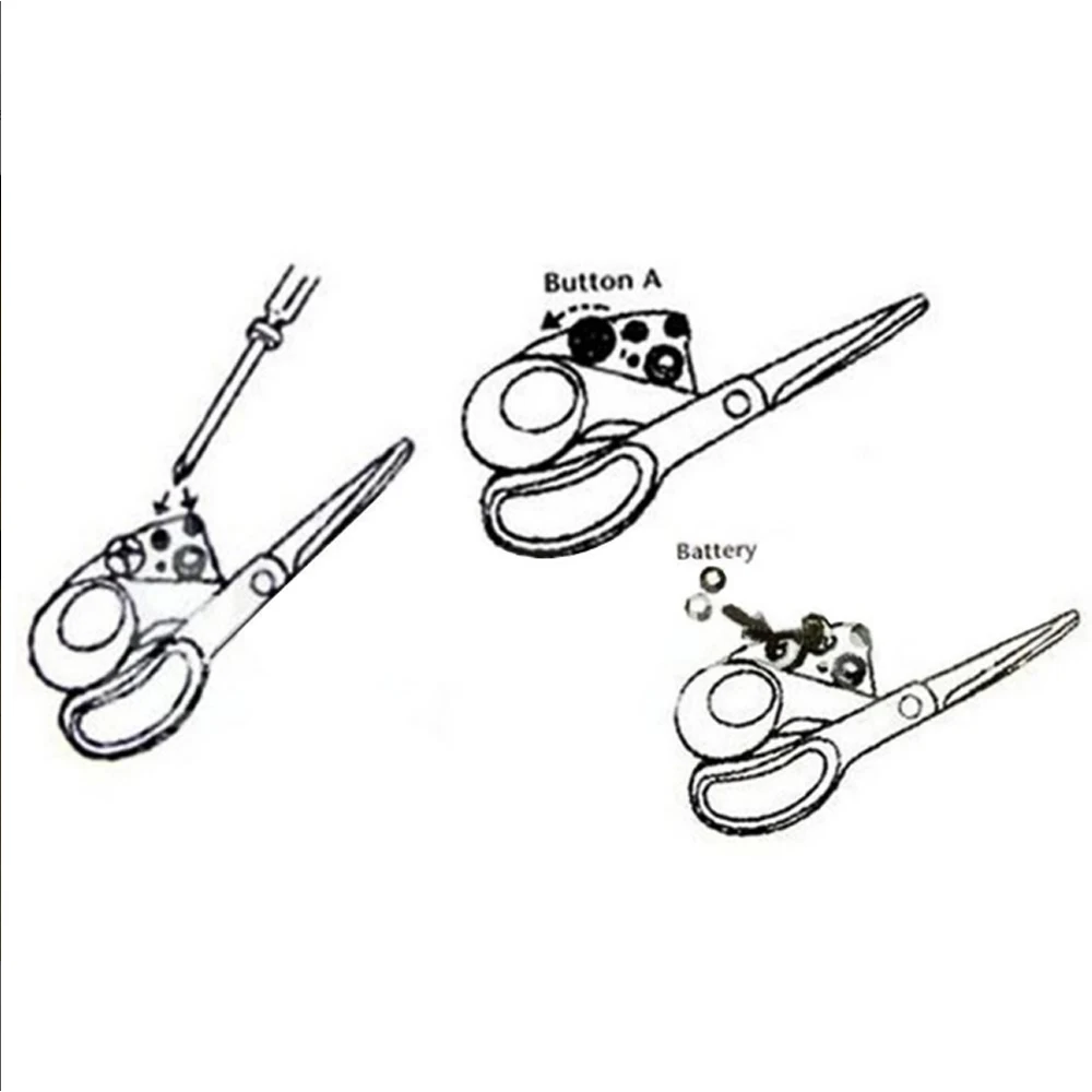 Новые профессиональные ножницы с лазерным наведением для домашнего ремесла