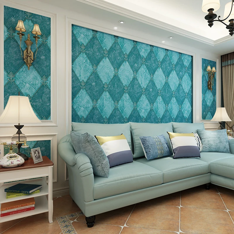 Новые высококачественные американские абстрактные алмазные винтажные зеленые