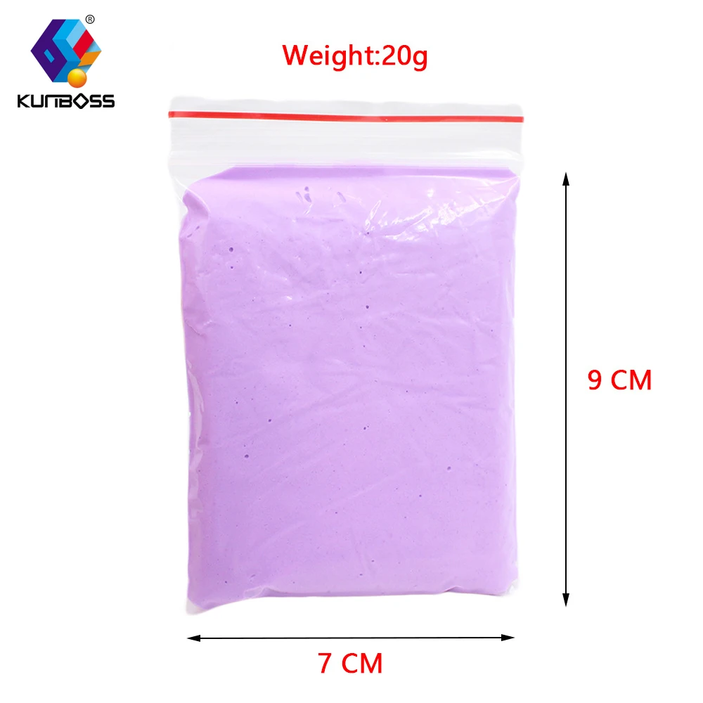 20 г Новинка ручной резинки Playdough пушистый слизь Floam Lizun легкая глина моделирование