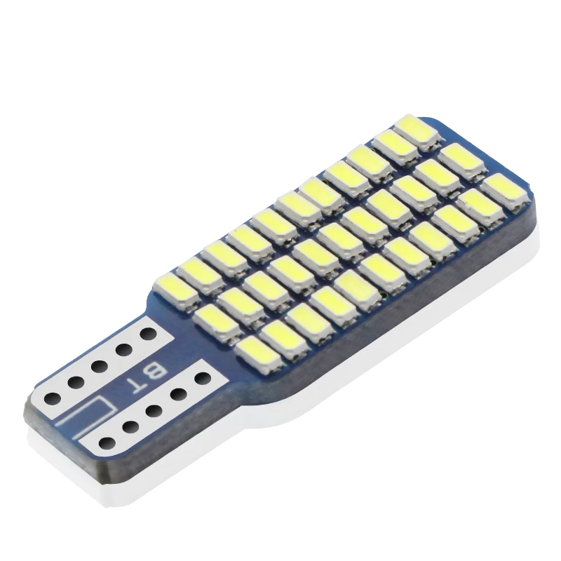 2 предмета T10 192 194 168 W5W светодиодный лампы 33 SMD 3014 автомобильные задние фонари купольная лампа белый AC/DC 12V Canbus Error Free авто аксессуары