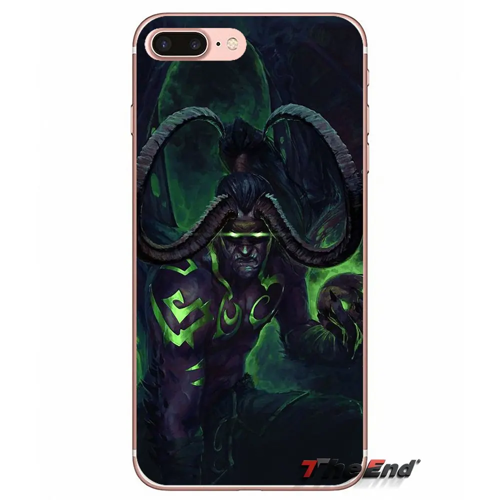 Illidan World of Warcraft WoW мягкий чехол для Xiaomi Redmi 4 3 3S Pro Mi3 Mi4 Mi4i Mi4C Mi5 Mi5S Mi Max Note 2 4|note 2|world warcraft