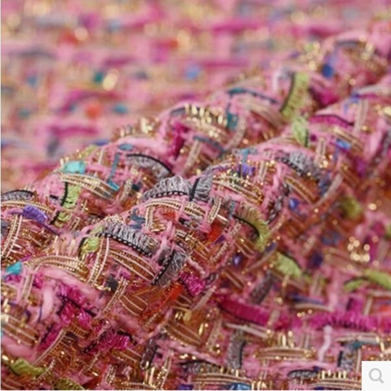 Тканая твидовая Ткань для шитья не скатывается ароматизирующая одежда текстиль