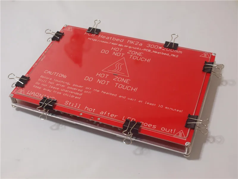 Подогреваемая кровать SEEJIE Prusa i3 RepRap полный комплект обновления + пластина каретки
