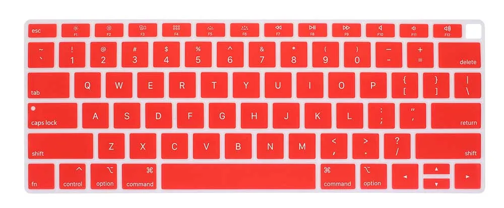 Redlai силиконовый мягкий ТПУ Клавиатура чехол для Apple MacBook новейший Air 13 A1932 Английский алфавит клавиатура кожа протектор