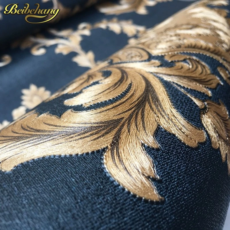 Обои beibehang из Дамаска черно-белые классические обои для домашнего декора