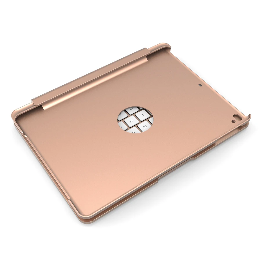 Чехол s для Apple iPad 9,7 /iPad Air/Air 2 Беспроводной Bluetooth клавиатура чехол класса люкс 360 Вращающийся Алюминий сплав чехол+ ручка+ Защитная пленка на экран