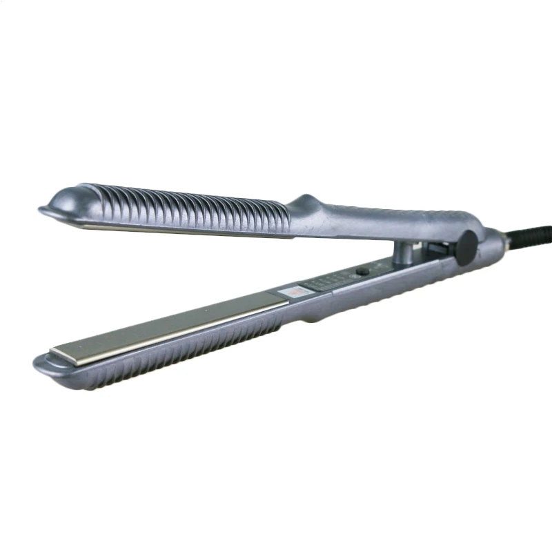 Новый взгляд Керамика выпрямления волос Flat Iron термостат волосы бигуди