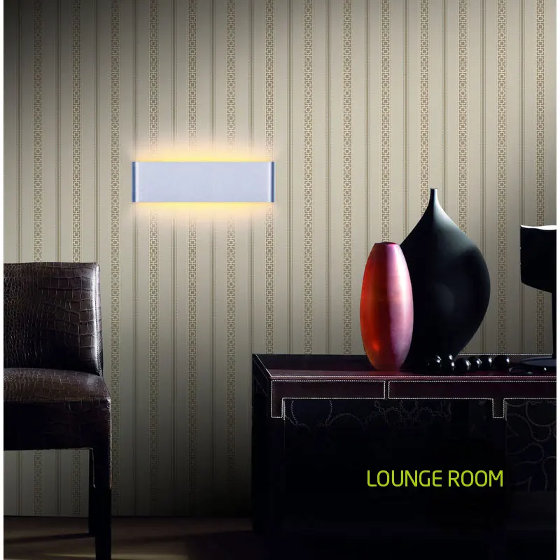 Современный светодиодный настенный светильник 12 Вт для ванной комнаты