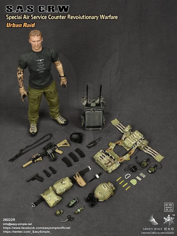 1/6 весы 26022R British SAS CRW подвижный полный набор фигурки для игрушек подарки коллекции
