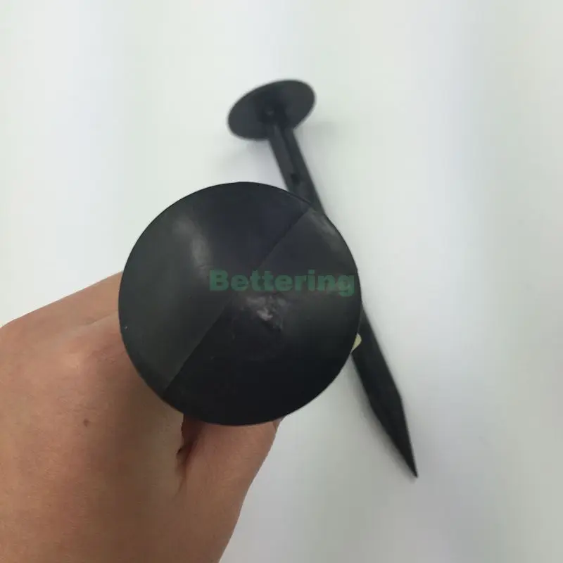 10 шт. черные пластиковые солнцезащитные сетки от насекомых мульчирующая пленка