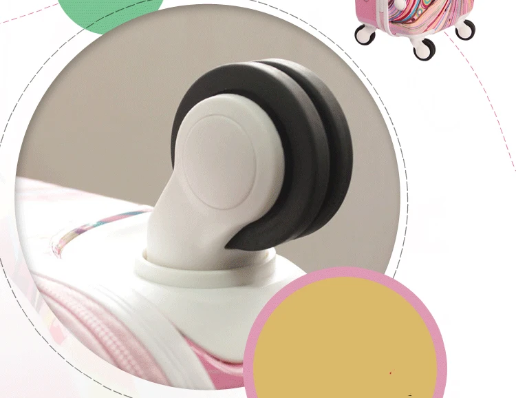 Letrend модные женские туфли Сумки на колёсиках Spinner Чемоданы Колёса тележки 20/24 'корейский сумка студент нести на Чемодан Trunk