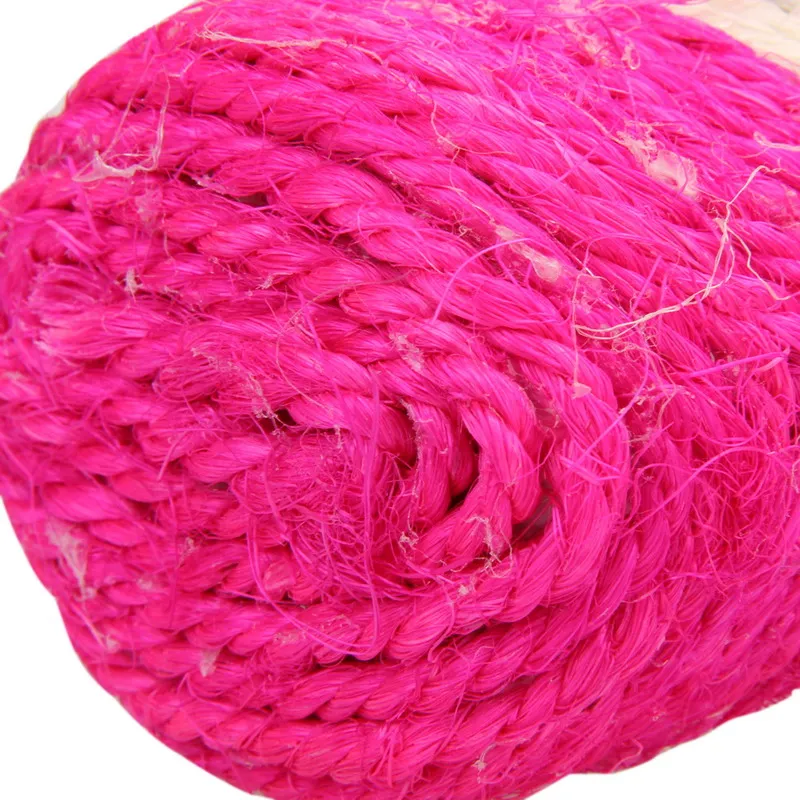 Когтеточка для кошек катящийся туннель сизаль мяч в ловушке с 3 шариками