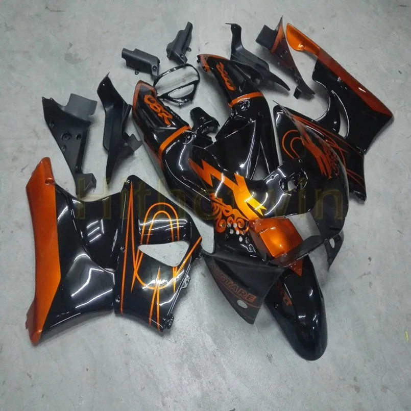 S Заказной обтекатель корпуса мотоцикла для HONDA CBR919RR 1998-1999 CBR 900 RR 98 99 ABS пластиковые Обтекатели+ Botls+ серебристый черный - Цвет: S