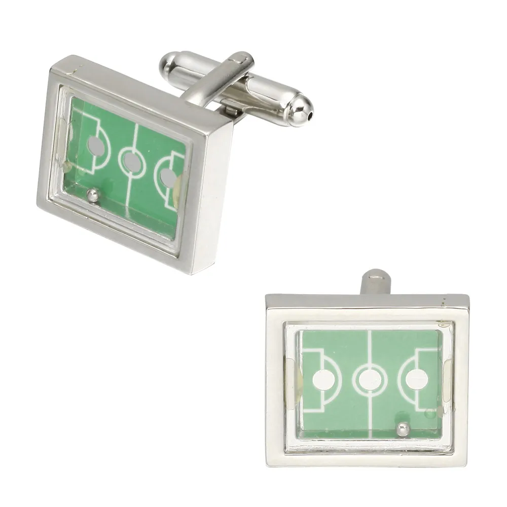 MeMolissa бесплатная доставка мужские запонки для футбольного поля оптовая продажа