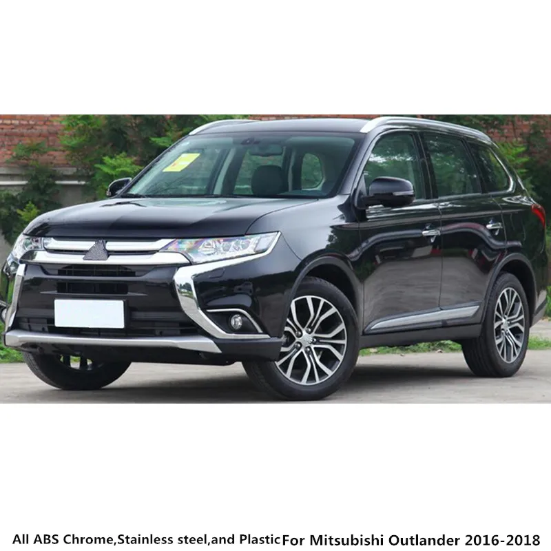 Для Mitsubishi Outlander 2016 2017 2018 2020 автомобиль внешний задний бампер накладка из