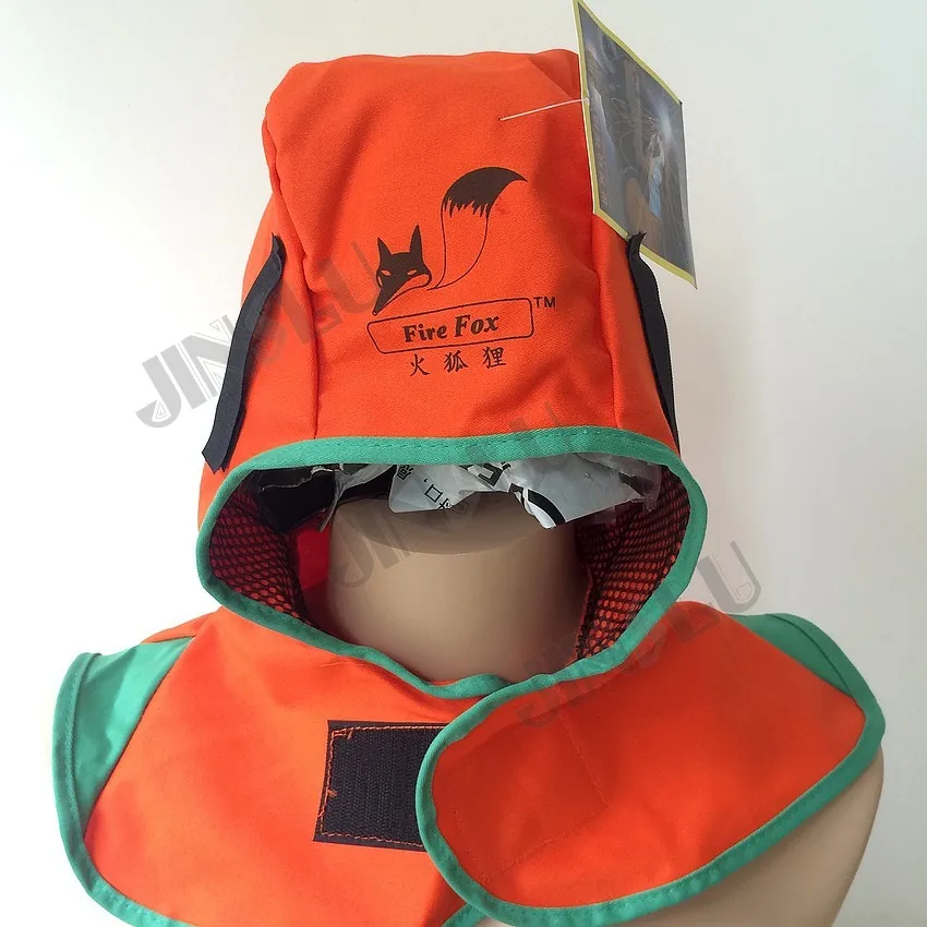 

Free Shipping 23-6690 Fire Retardant Fabric Welding Cap Head Protection Hoods Breathable Water Wash Hat