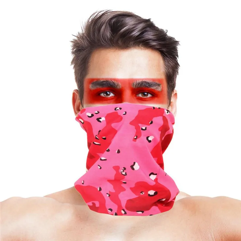 3D Камуфляжный дизайн банданы для велоспорта головной убор Многофункциональный
