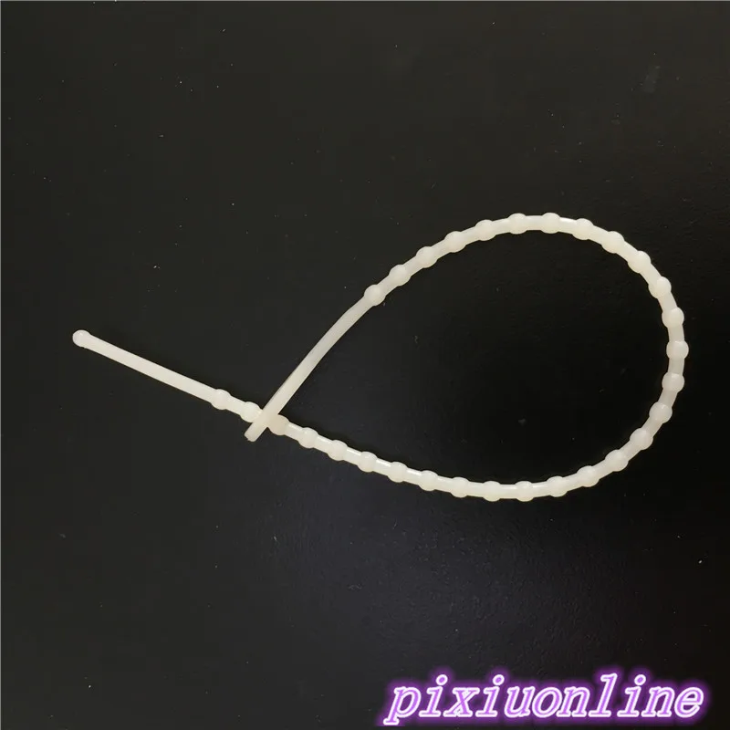 100 шт. DS140Y нейлоновые кабельные стяжки с бусинами разъемные 3*180 мм Ширина 2 5