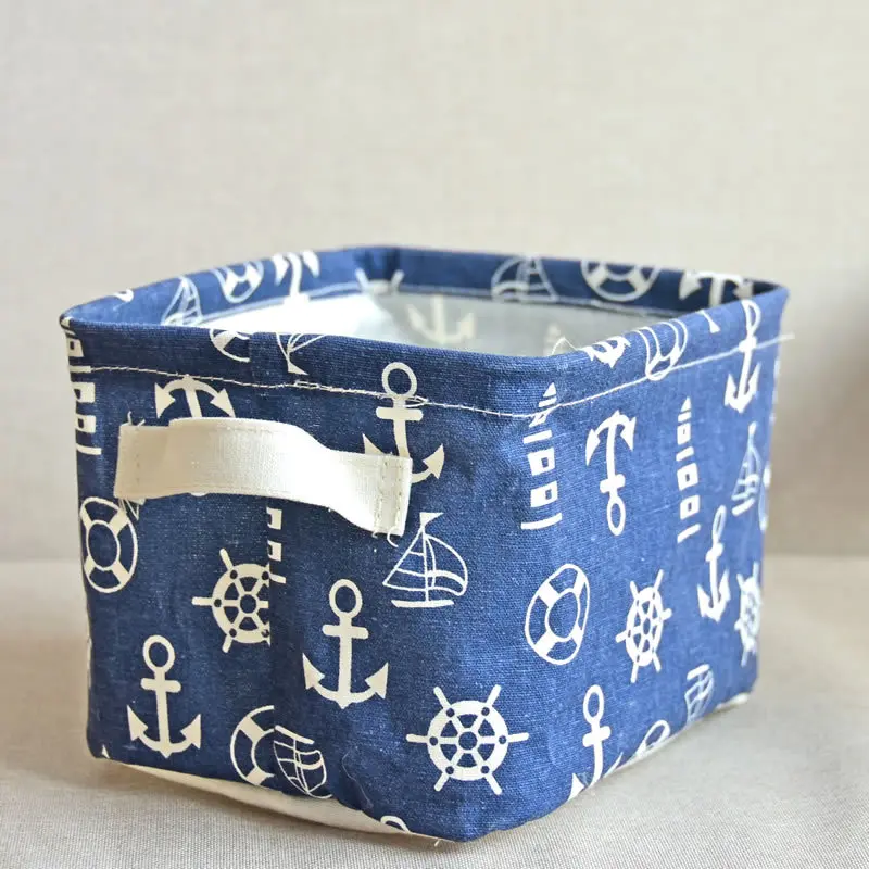 Органайзер для макияжа аксессуары стола коробка хранения в полоску настольные