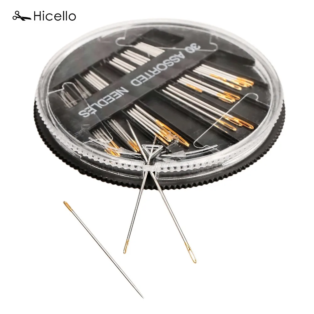 Подлинная Hicello 30 шт./лот швейные иглы ручная вышивка ремонт ремесло одеяло шитье