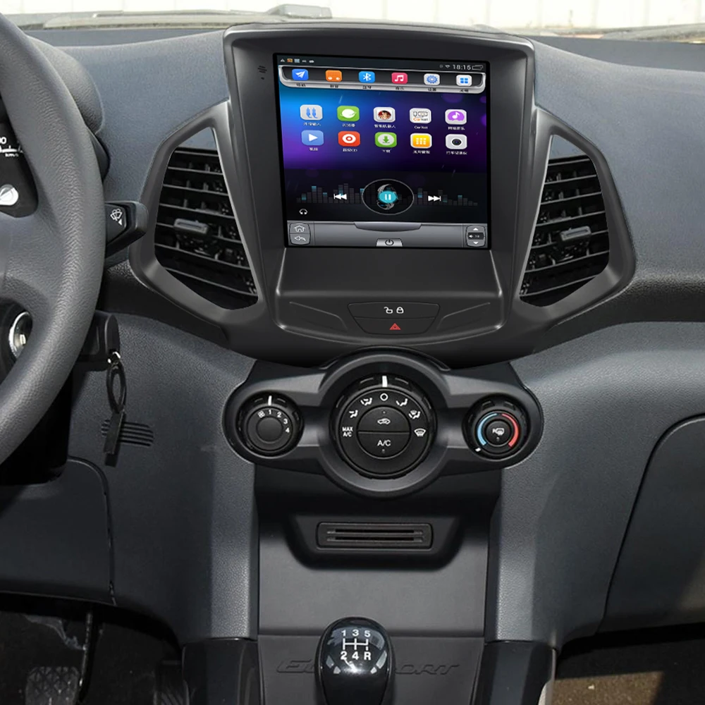 4G Lte 32G вертикальный экран android 9,0 система Мультимедиа Видео Радио плеер для ford Ecosport SUV 2013- Навигация стерео