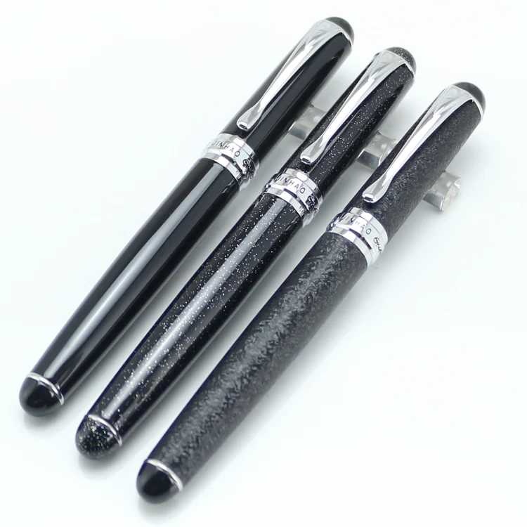JINHAO 750 черная Высококачественная шариковая ручка с наконечником 0 7 мм