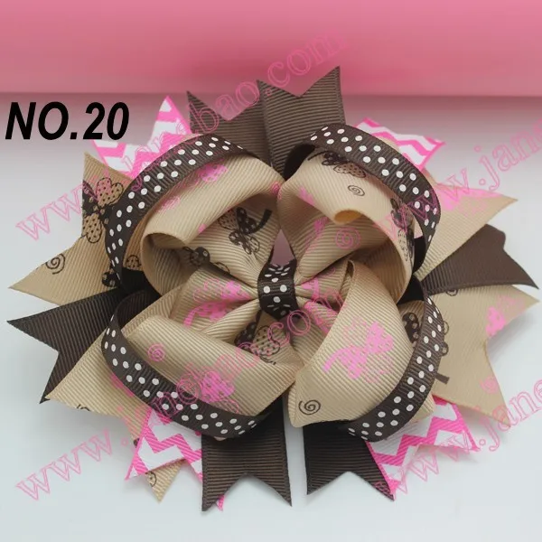 free shipping fashion 50pcs 5'' ring hair bows cartoon boutique clips funky popular kids accessories | Аксессуары для