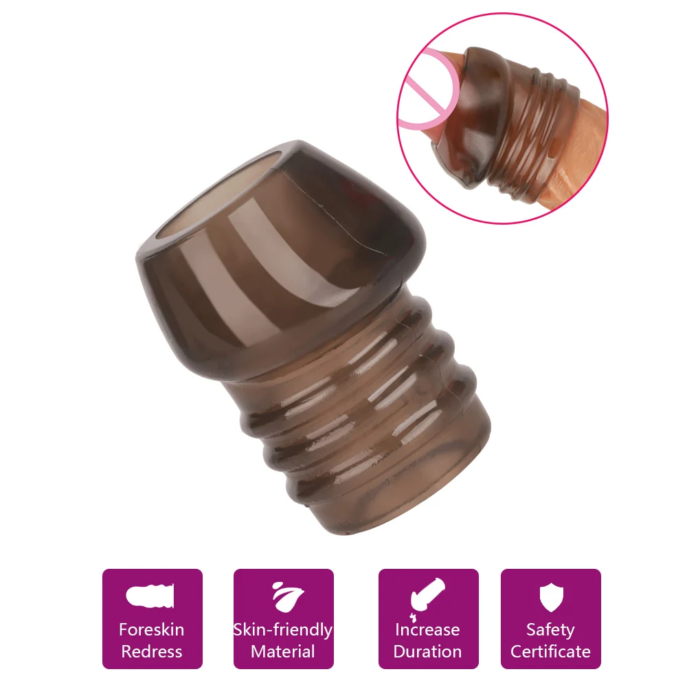 Кольца для пениса многоразовые презервативы с резьбой кольцо из крайней плоти