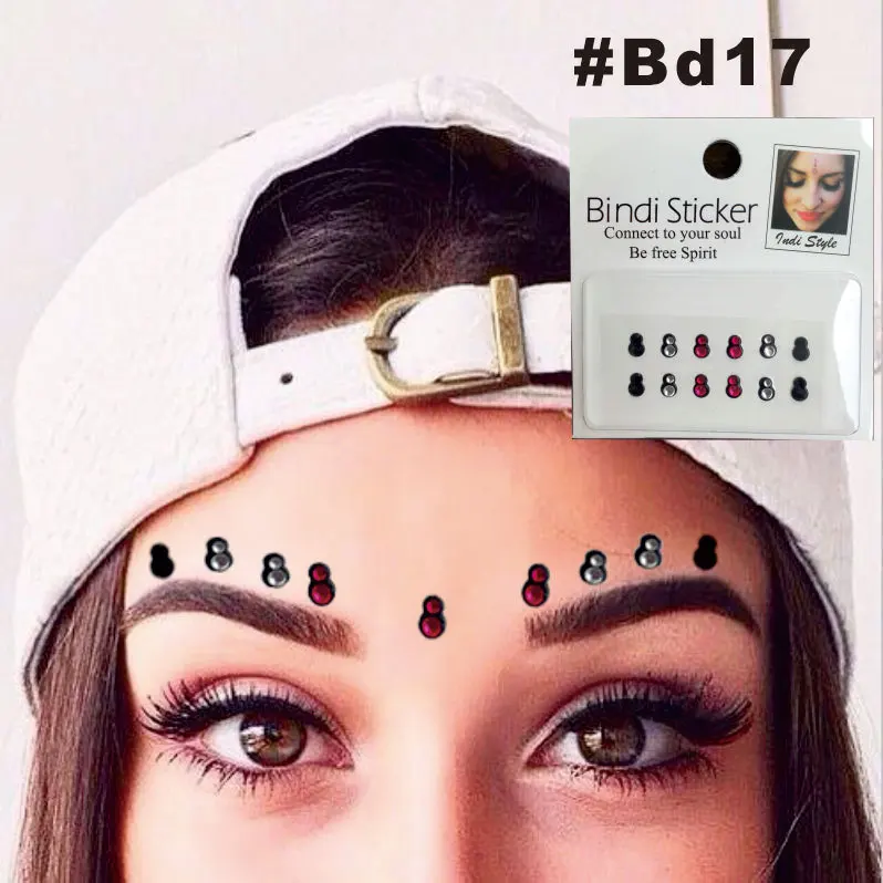 Драгоценные камни для лица палочка в горошек драгоценности Bindi подарок на день