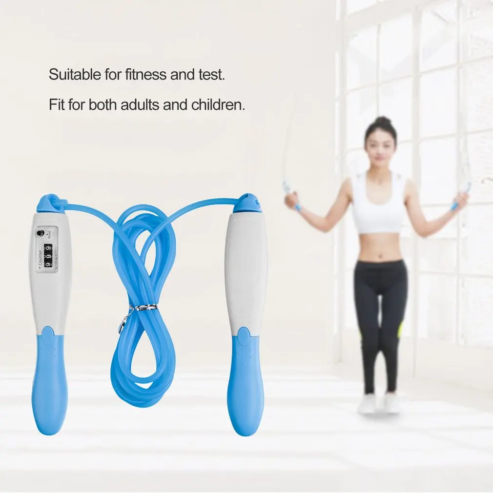 Счетный Скакалка спортивный фитнес эспандер быстрая скорость подсчет скакалка