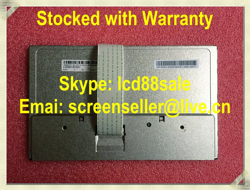 best price and quality original  LQ090Y3DG01  industrial LCD Display