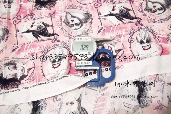 105*50 см, 1 шт., волшебная ткань, хлопок, ткань Telas Patchwork, Disny Wicked, набивная ткань, ведьма, шитье, сделай сам, одежда для стеганого шитья