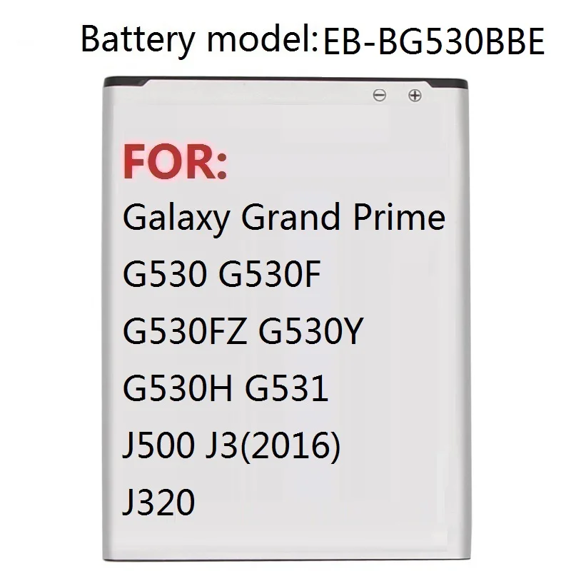 Аккумулятор для Samsung Galaxy J2 Prime EB-BG530BBE/DS EB-BG530CBU J3109 J500FN SM-G532F G530FZ | Мобильные телефоны