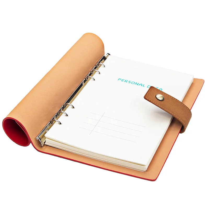 

Loose leaf Notebook Removable Business Notebook Office Stationery Leather Simple Diary Creative Meeting Notebook
