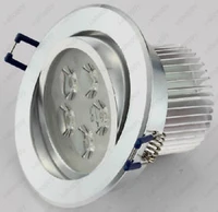 dimmable 5w led ceiling fixture down light lamp clear glass office shop lobby
